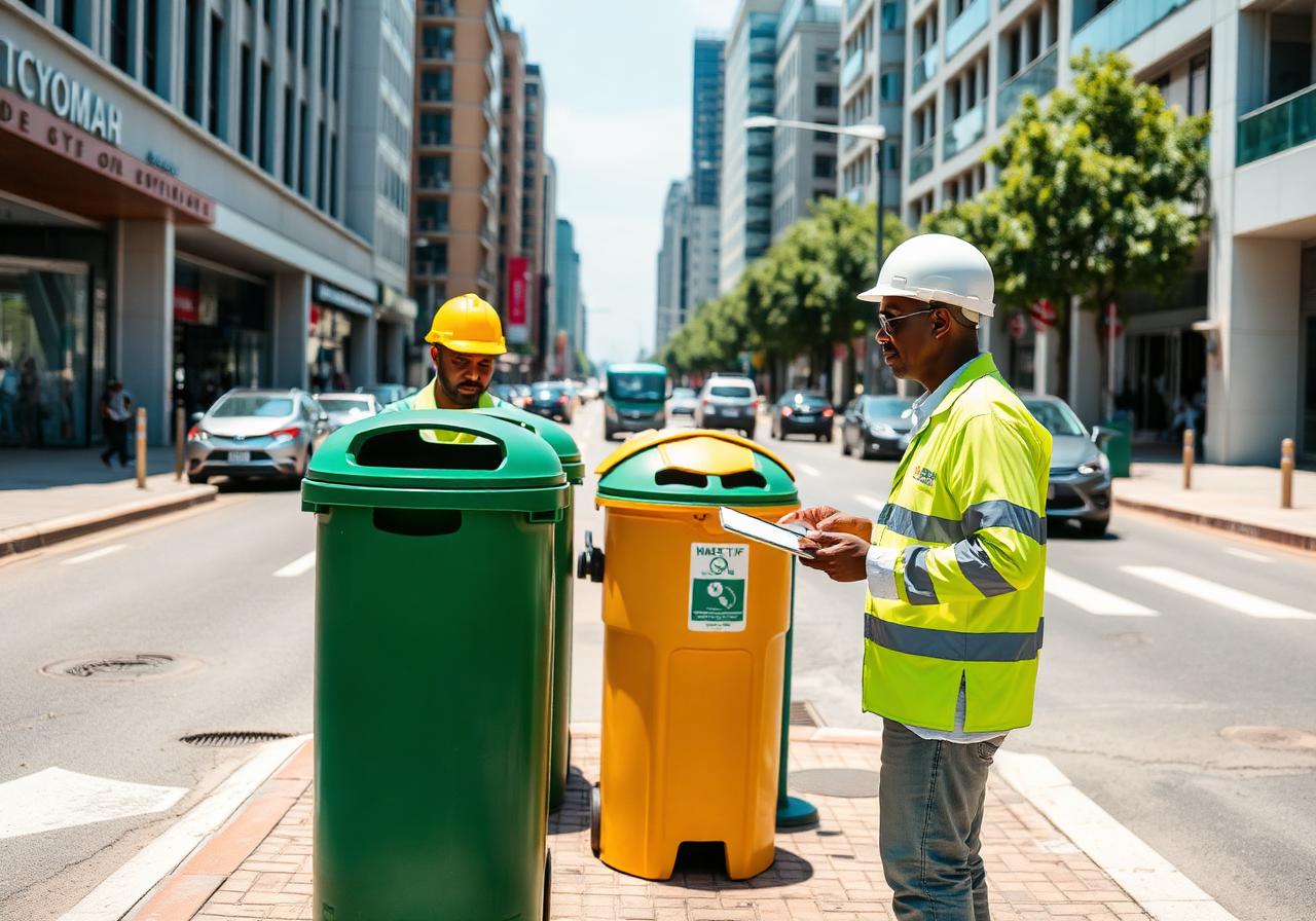 Service de gestion des déchets pour les mairies